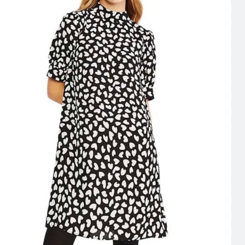 NWT Ann Taylor Heart Dress size Extra Small